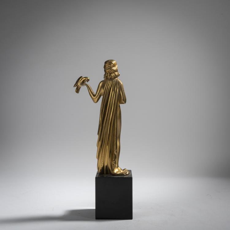Bild 3 zu Objekt, 'Messenger of Love', c. 1920, Dem&egrave;tre H. Chiparus, 153C 419