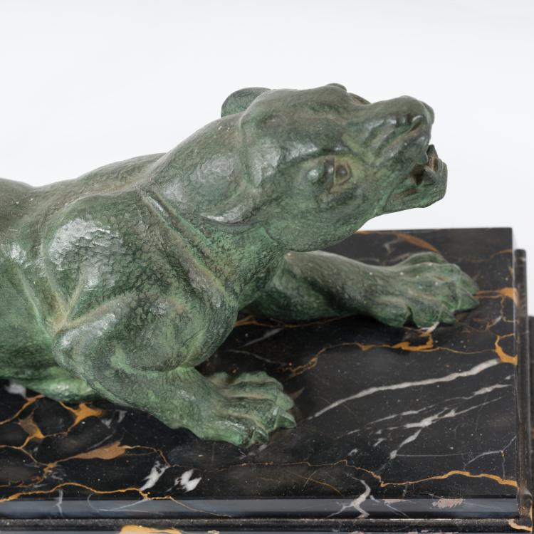 Bild 6 zu Objekt, 'La Chasse', c. 1930, Dem&egrave;tre H. Chiparus, 153C 423