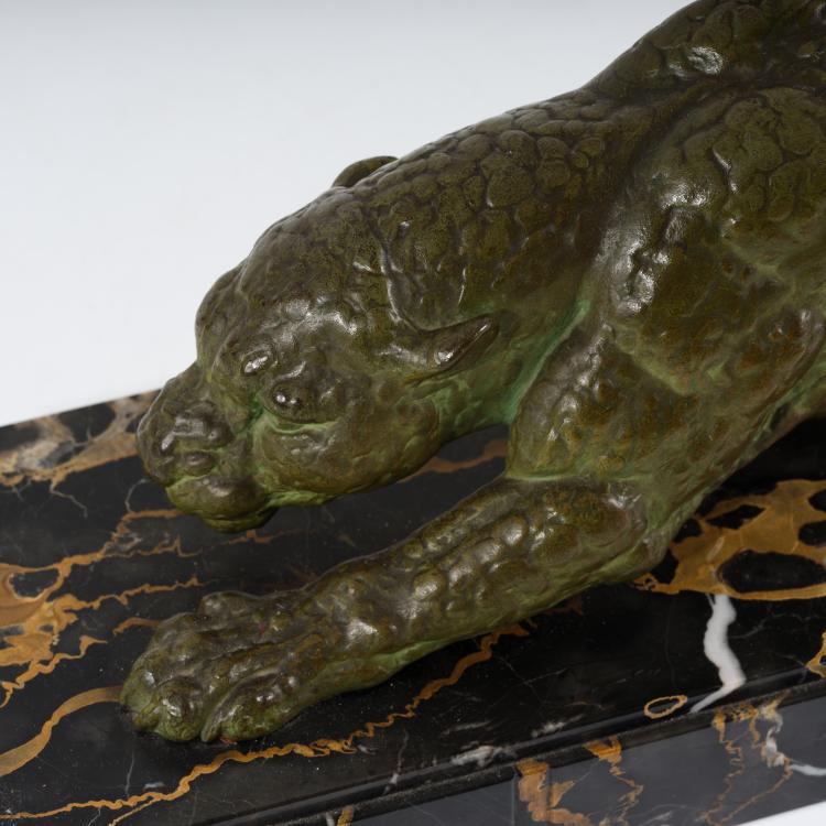 Bild 1 zu Objekt, Panther, c. 1925, Dem&egrave;tre H. Chiparus, 153C 421