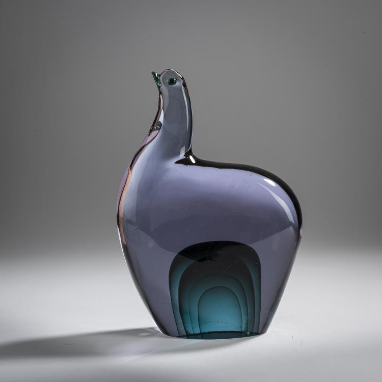 Hauptbild zu Objekt, Vogel 'Contrappunto', c. 1960, Antonio Da Ros, Cenedese, Gino, Murano, 155C 932