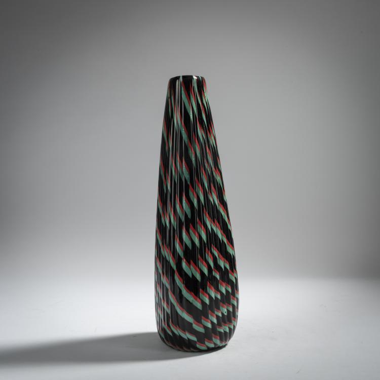 Bild 1 zu Objekt, Vase 'Calabash', um 1972, James Carpenter, Venini & C., Murano, 155C 798
