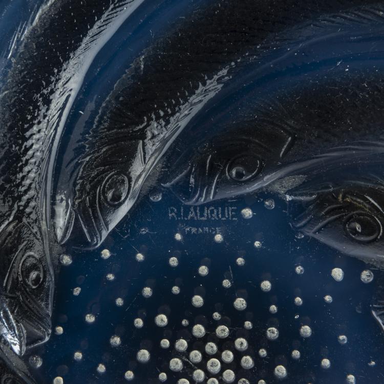 Bild 3 zu Objekt, Set of 'Poissons N&deg; 1' plate, 1931 and 'Volutes' bowl, 1934, Ren&eacute; Lalique, Lalique, Ren&eacute;, Wingen-sur-Moder, 153A 46