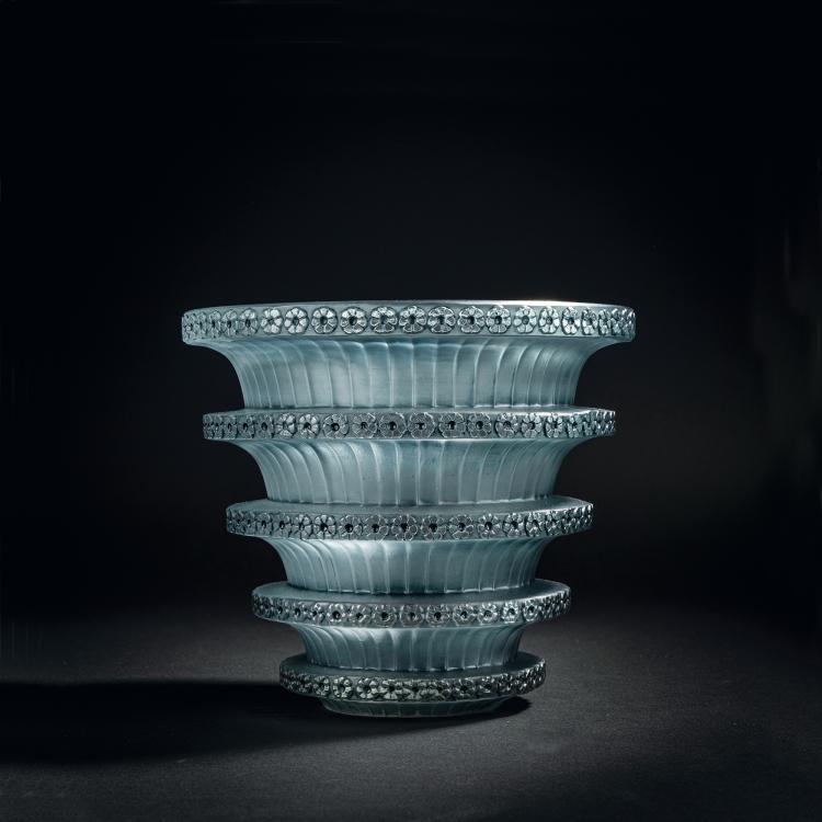 Hauptbild zu Objekt, Vase 'Chevreuse', 1930, Ren&eacute; Lalique, Lalique, Ren&eacute;, Wingen-sur-Moder, 153A 39