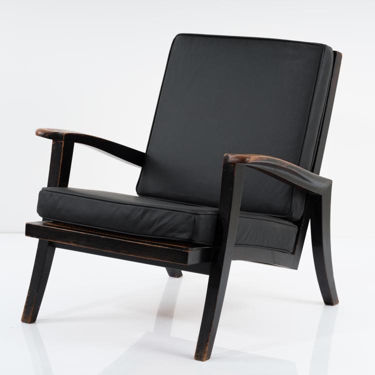 Hauptbild zu Objekt, Armlehnsessel, 1935, Friedrich Hirz, Deutschland, 154A 47