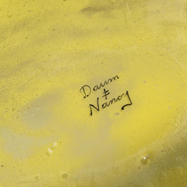 Bild 5 zu Objekt, Gro&szlig;e Jardiniere 'Cr&eacute;puscule neige' oder 'Paysage hiver', um 1906, Daum Fr&egrave;res, Nancy, 153B 128