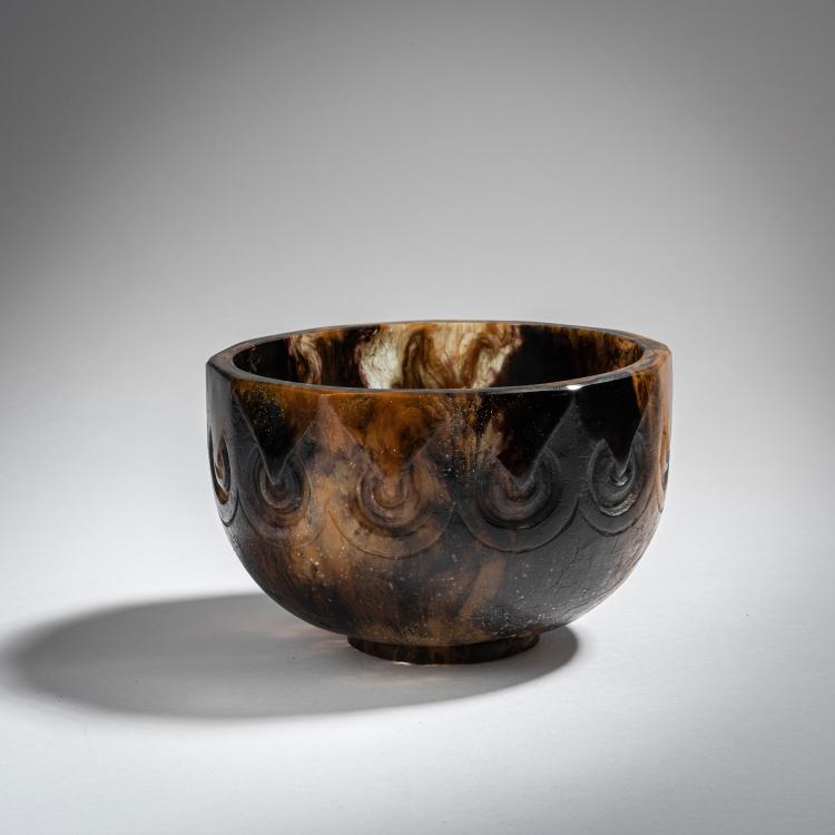 Bild 2 zu Objekt, Schale 'Marocain', 1927, Fran&ccedil;ois D&eacute;corchemont, D&eacute;corchemont, Fran&ccedil;ois, Conches, 153B 195