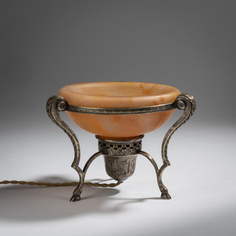 Bild 1 zu Objekt, Nachttischl&auml;mpchen, um 1925, Schneider, Epinay-sur-Seine; Robj, Paris, 153B 326