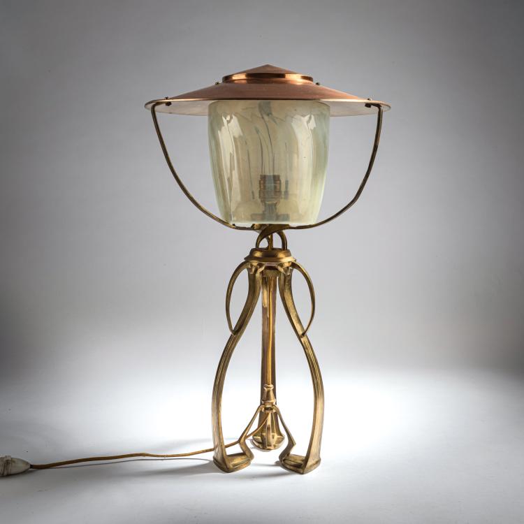 Hauptbild zu Objekt, Table light 'F-2', 1897, Henry van de Velde, 154A 8