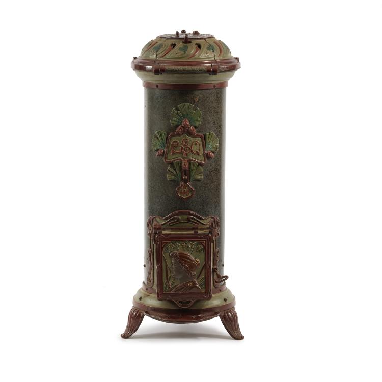 Hauptbild zu Objekt, 'Diana' standing oven, c. 1900, Edler von Querfurth, Carl, Sch&ouml;nheide, 153C 756