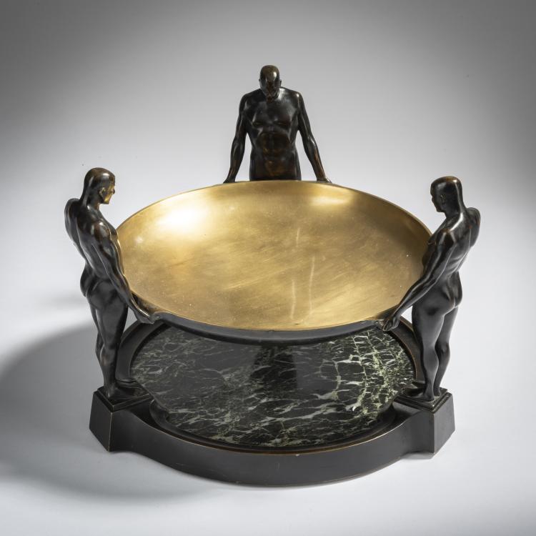 Bild 2 zu Objekt, Stemmed bowl, c. 1900, Jean Edouard Dannh&auml;user, Gladenbeck, Berlin, 153C 425