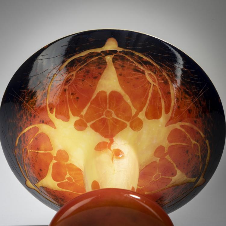 Bild 4 zu Objekt, Fu&szlig;schale 'B&eacute;gonias', 1922-25, Schneider, Epinay-sur-Seine, 153B 297