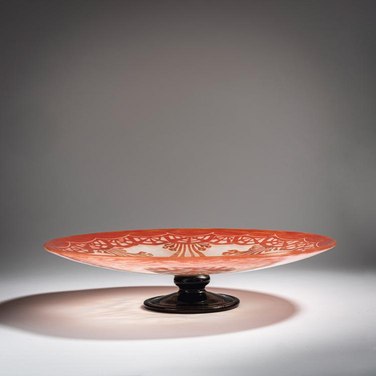 Hauptbild zu Objekt, Fu&szlig;schale 'Algues', 1927-28, Schneider, Epinay-sur-Seine, 153B 316