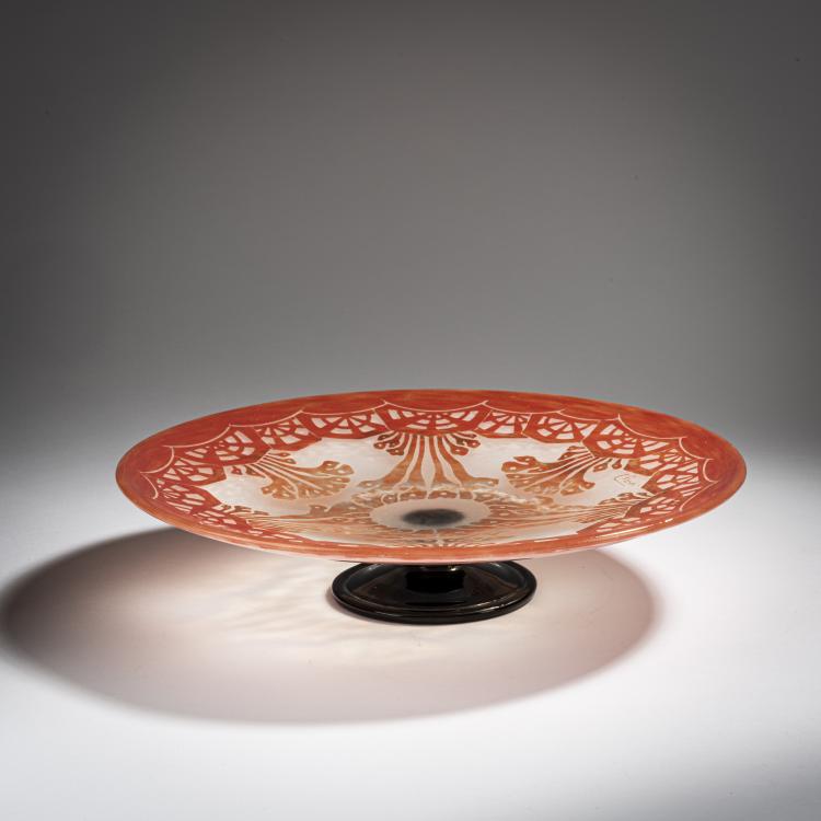 Bild 1 zu Objekt, Fu&szlig;schale 'Algues', 1927-28, Schneider, Epinay-sur-Seine, 153B 316