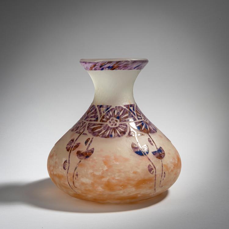 Hauptbild zu Objekt, Vase 'Ancolies', 1927-28, Schneider, Epinay-sur-Seine, 153B 317