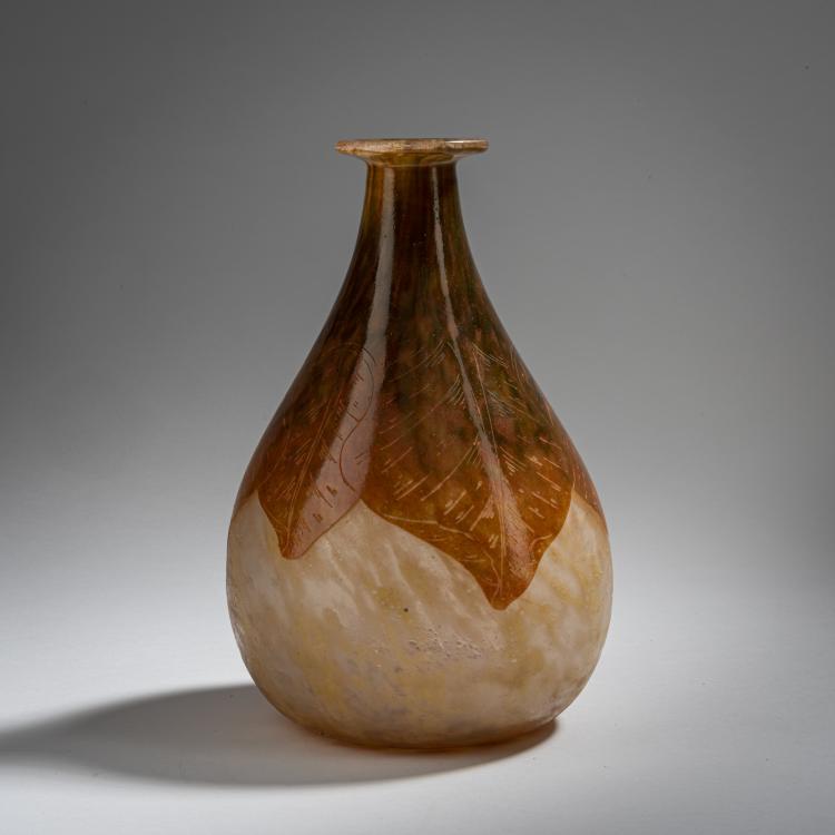 Bild 1 zu Objekt, Vase 'Feuilles d'Oseille', 1918-21, Schneider, Epinay-sur-Seine, 153B 283