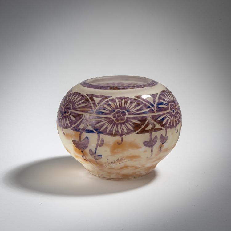 Bild 2 zu Objekt, Vase 'Ancolies', 1927-28, Schneider, Epinay-sur-Seine, 153B 318