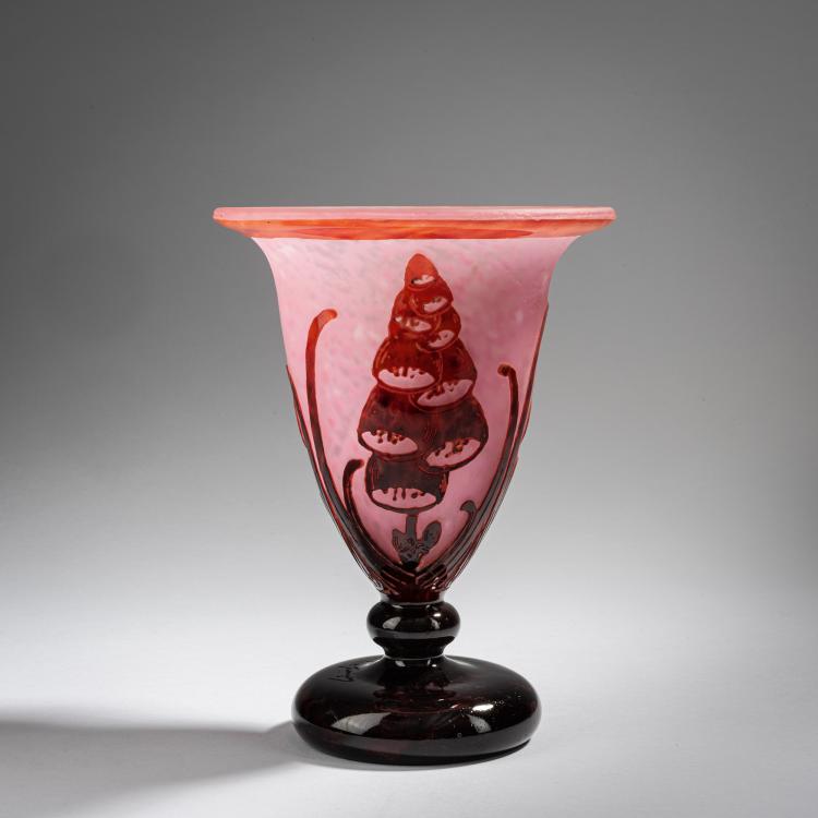 Hauptbild zu Objekt, Vase 'Digitales', 1924-27, Schneider, Epinay-sur-Seine, 153B 308