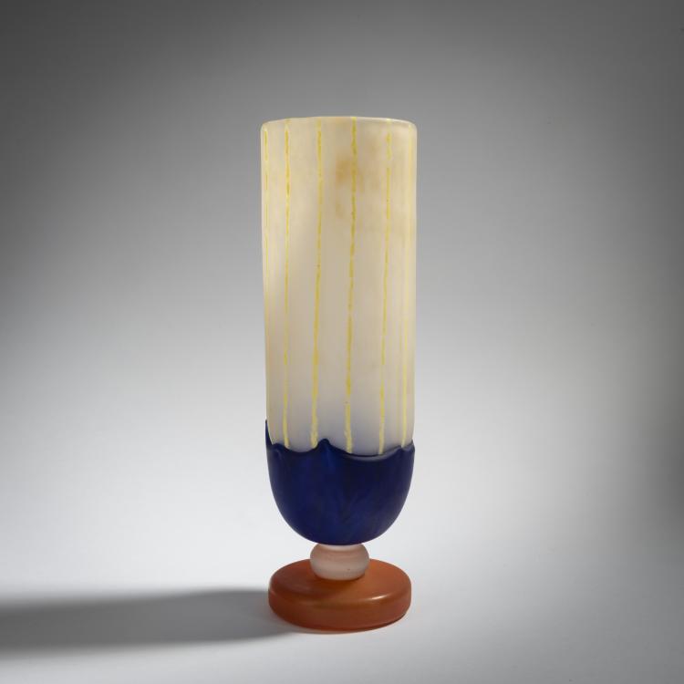 Bild 1 zu Objekt, Vase 'Filet&eacute;s', 1922-25, Schneider, Epinay-sur-Seine, 153B 298