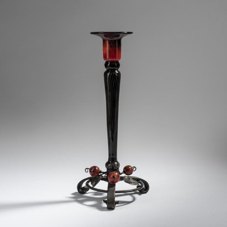 Bild 1 zu Objekt, Kerzenst&auml;nder, 1920-25, Schneider, Epinay-sur-Seine, 153B 291