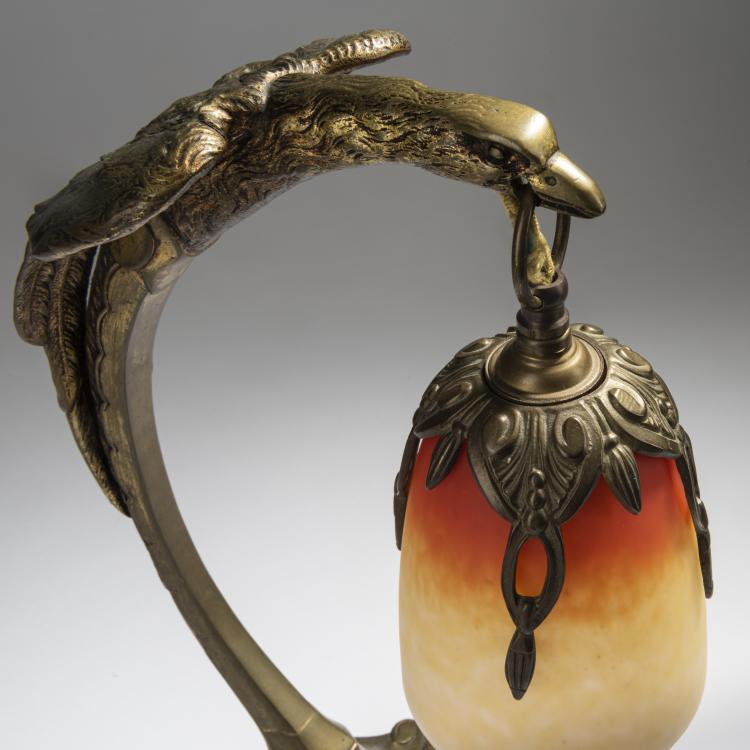 Bild 3 zu Objekt, Tischleuchte, um 1925, Charles Ranc, Schneider, Epinay-sur-Seine, 153B 313