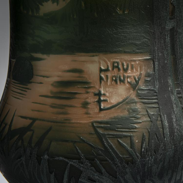 Bild 3 zu Objekt, Vase 'For&ecirc;t d'Epinette', 1910-15, Daum Fr&egrave;res, Nancy, 153B 140