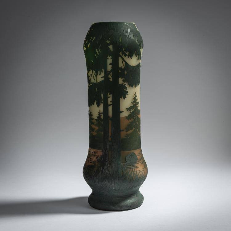 Bild 4 zu Objekt, Vase 'For&ecirc;t d'Epinette', 1910-15, Daum Fr&egrave;res, Nancy, 153B 140