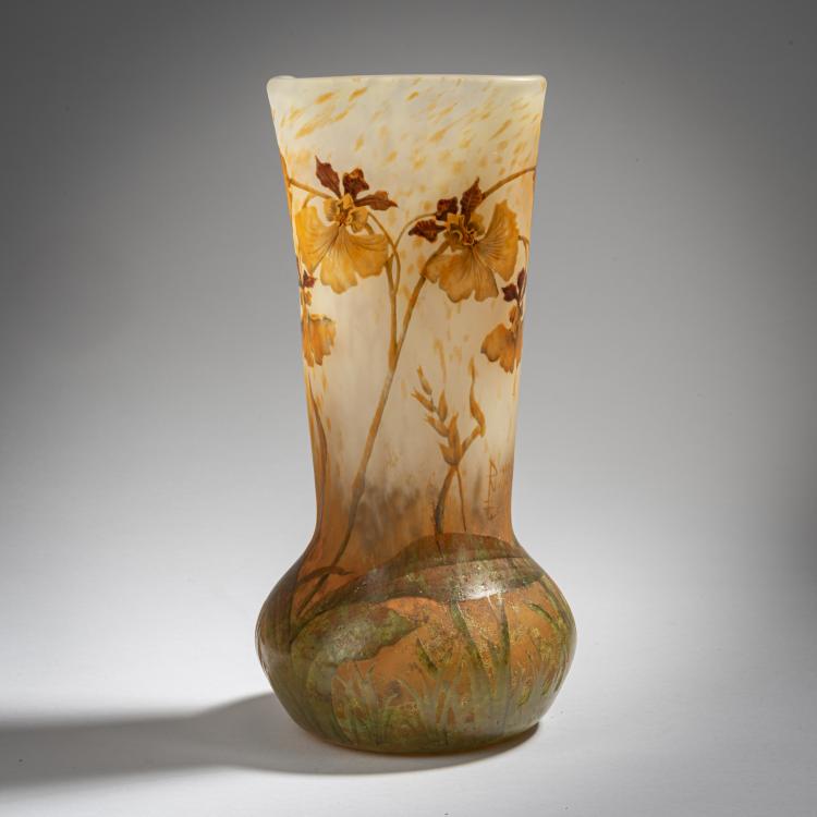 Bild 2 zu Objekt, Vase 'Orchid&eacute;es', 1905-10, Daum Fr&egrave;res, Nancy, 153B 117