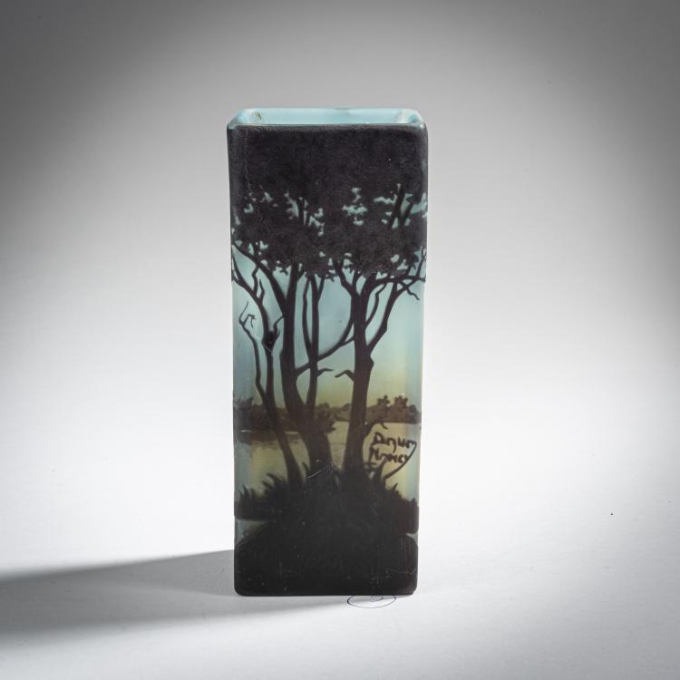 Bild 4 zu Objekt, Vase 'Paysage nocturne', 1910-15, Daum Fr&egrave;res, Nancy, 153B 142