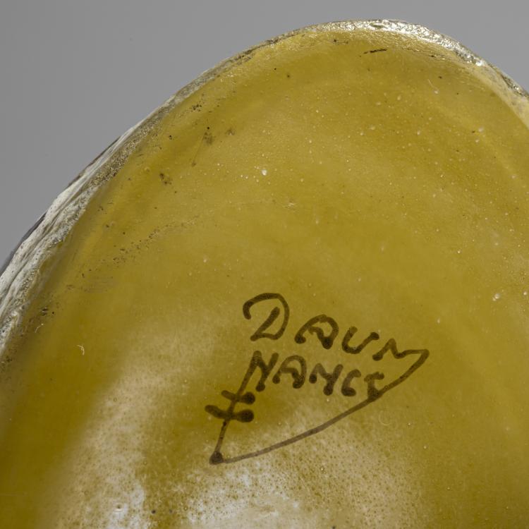 Bild 5 zu Objekt, Vase 'Cr&eacute;puscule neige' oder 'Paysage hiver', um 1906, Daum Fr&egrave;res, Nancy, 153B 129