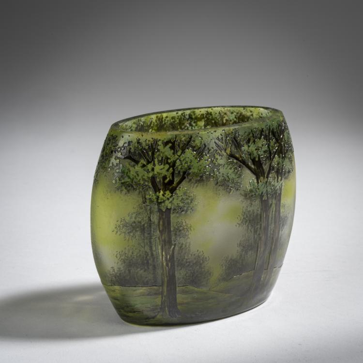 Bild 2 zu Objekt, Vase 'Paysage en &eacute;t&eacute;', um 1910, Daum Fr&egrave;res, Nancy, 153B 162