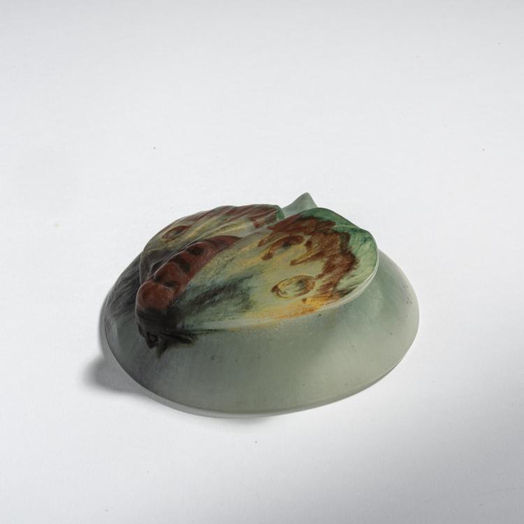 Bild 3 zu Objekt, Briefbeschwerer 'Papillon de Nuit', um 1910, Amalric Walter, Daum Fr&egrave;res, Nancy, 153B 164