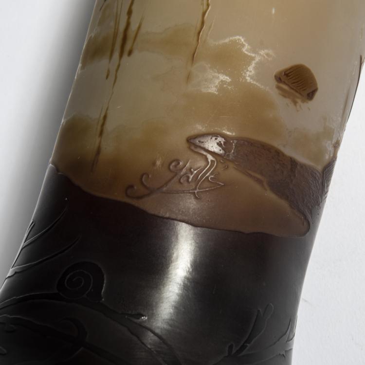 Bild 4 zu Objekt, Vase 'Paysage, voiliers', 1905-08, Gall&eacute;, Etablissements, Nancy, 153B 217