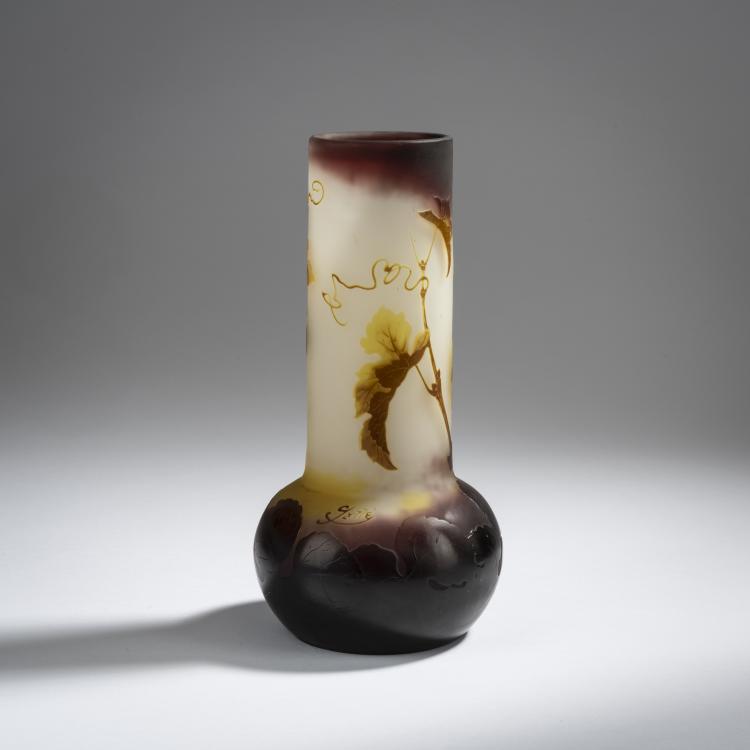 Bild 1 zu Objekt, Vase 'Raisins', 1908-14, Gall&eacute;, Etablissements, Nancy, 153B 235