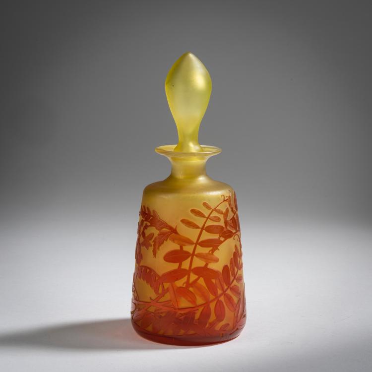 Hauptbild zu Objekt, Flacon 'Pois de Senteur', 1920er Jahre, Gall&eacute;, Etablissements, Nancy, 153B 254