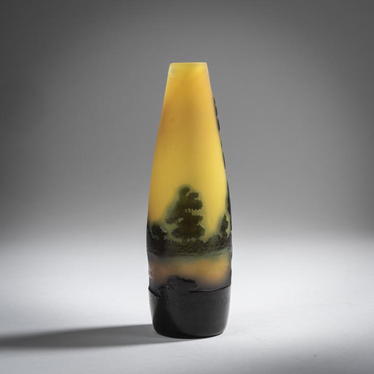 Bild 2 zu Objekt, Vase 'Paysage lacustre', 1908-14, Gall&eacute;, Etablissements, Nancy, 153B 237