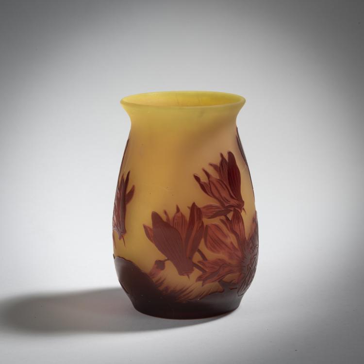 Bild 2 zu Objekt, Vase 'Cyclamens', 1920er Jahre, Gall&eacute;, Etablissements, Nancy, 153B 255