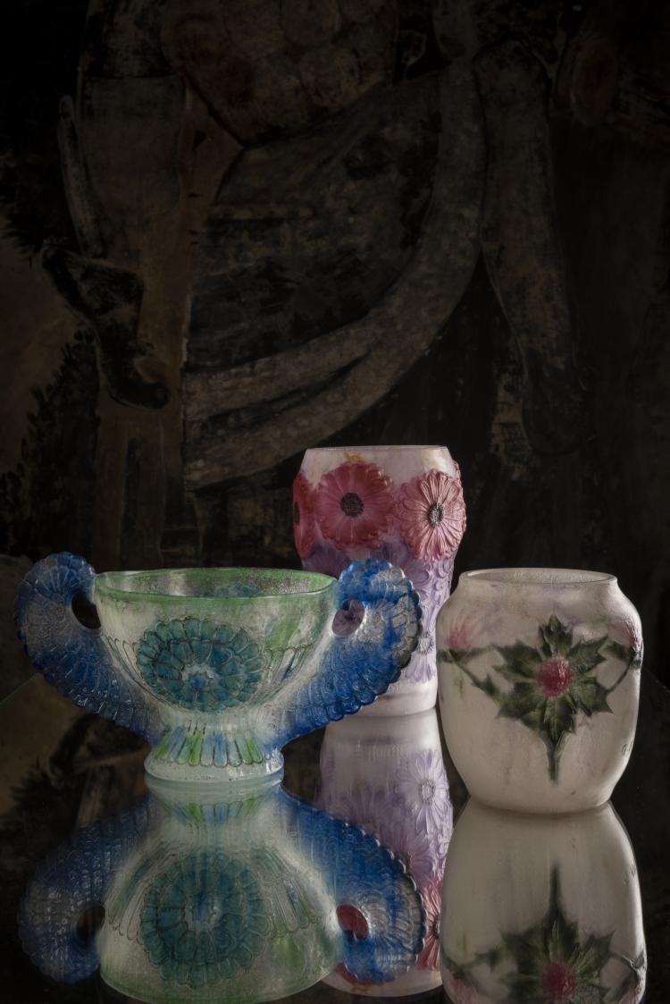 Bild 5 zu Objekt, 'Chardons' vase, 1915, Gabriel Argy-Rousseau, Argy-Rousseau, Gabriel, Paris, 153B 78