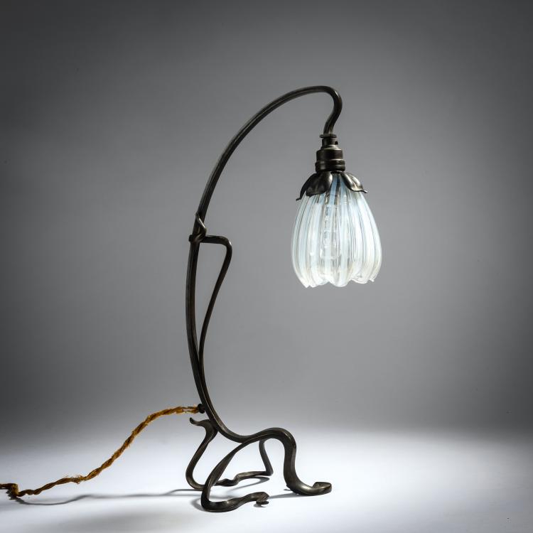 Hauptbild zu Objekt, Table light, c. 1900, Benson, W.A.S., London (im Stile von), 153C 620