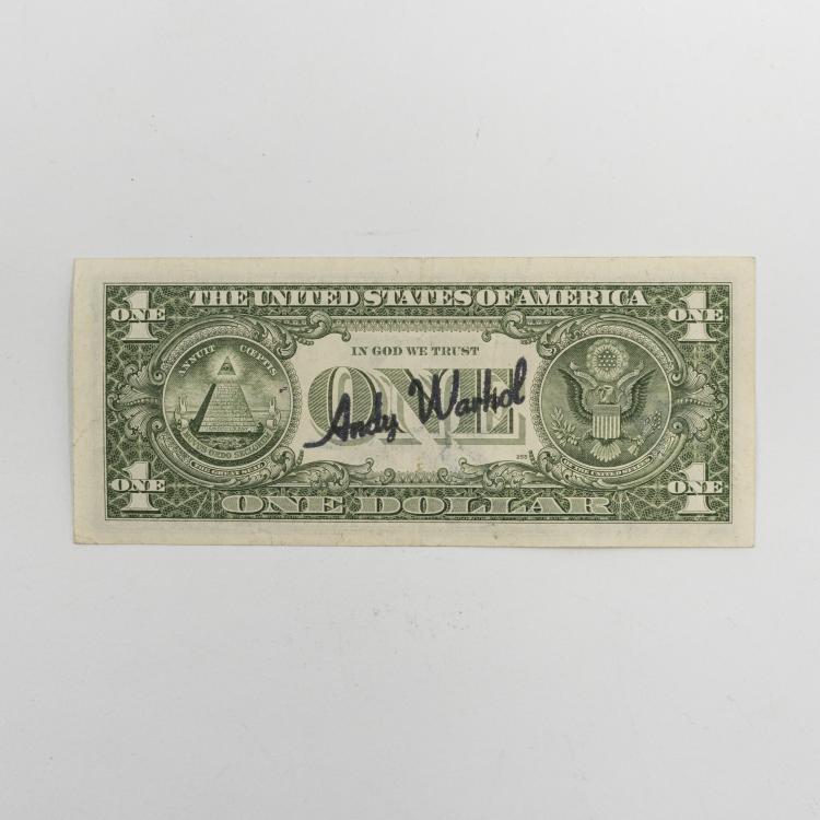 Bild 1 zu Objekt, 'One Dollar Note', 1985 (Series), 1986 (Postmark), Andy Warhol, 154D 568