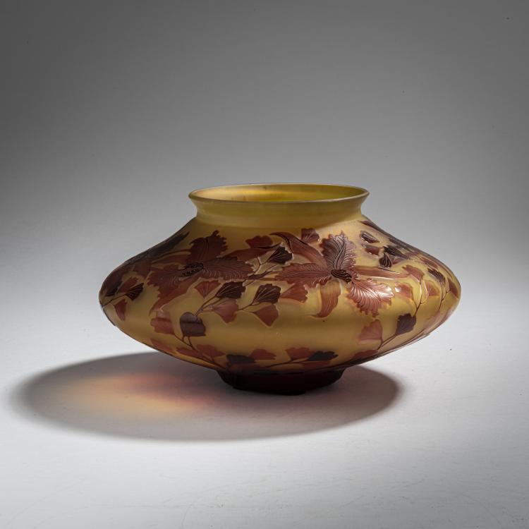 Bild 2 zu Objekt, Vase 'Foug&egrave;re poilue', 1919-25, Nicolas, Paul, Nancy; D'Argenthal, 153B 274