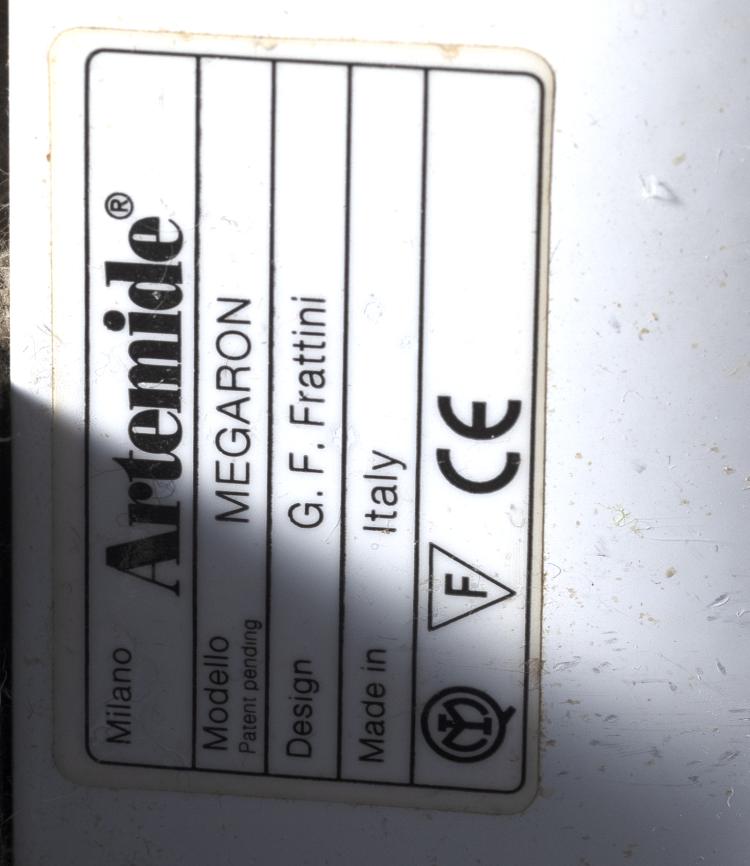 Bild 3 zu Objekt, Two floor lamps 'Megaron', 1979, Gianfranco Frattini, Artemide, Mailand, 155A 205