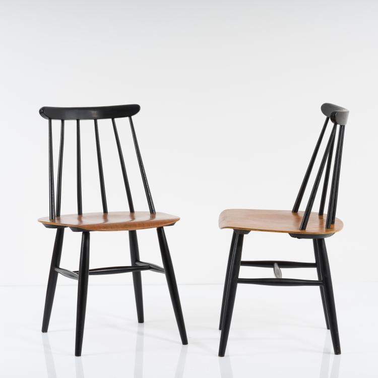 Bild 1 zu Objekt, Zwei St&uuml;hle 'Fanett', um 1955, Ilmari Tapiovaara, Edsby Verken, Edsby, 155B 443
