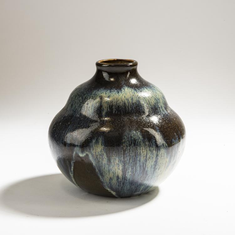 Hauptbild zu Objekt, Vase, 1894-1904, Delaherche, Auguste, Armenti&egrave;res, 153C 498