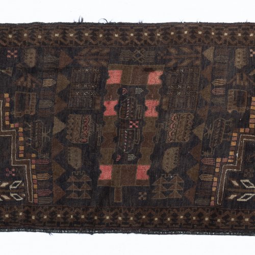 War carpet (Baluch), 1980s