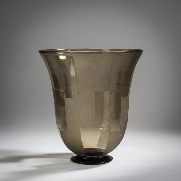 Bild 1 zu Objekt, Vase, um 1930, Daum Fr&egrave;res, Nancy, 153B 193