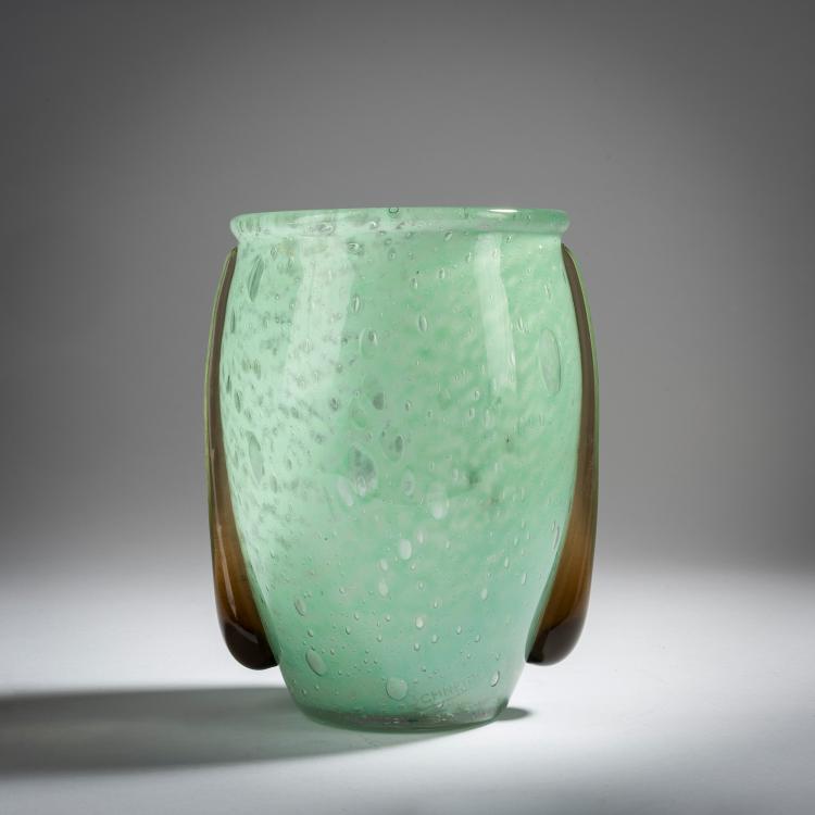 Hauptbild zu Objekt, Vase 'Larmes', 1924-25, Schneider, Epinay-sur-Seine, 153B 306