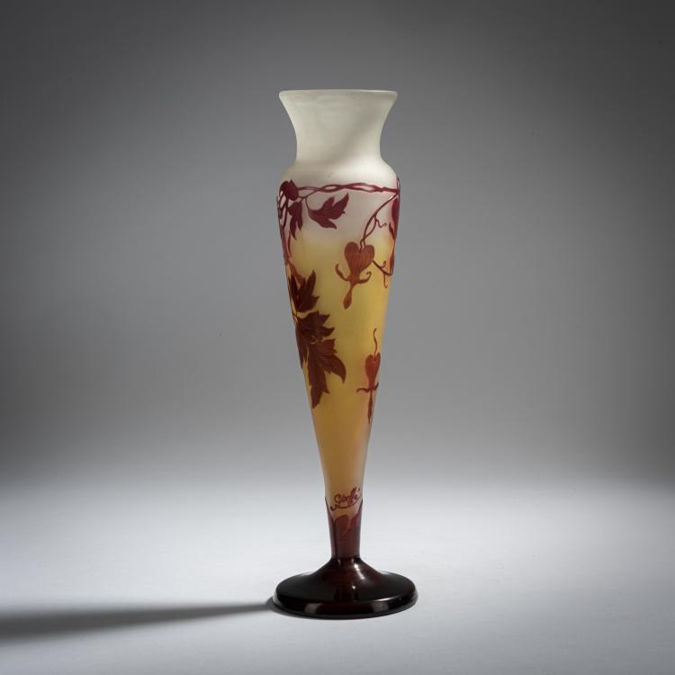 Bild 2 zu Objekt, Vase 'Coeur de Jeannette', 1920er Jahre, Gall&eacute;, Etablissements, Nancy, 153B 250