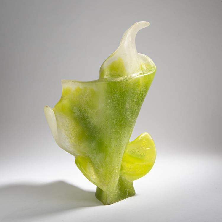 Bild 2 zu Objekt, Untitled (sculptural vase in the shape of a flower), probably 1970s, Salvador Dal&iacute;, Daum, Nancy, Frankreich, 154D 434