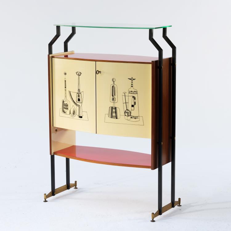 Hauptbild zu Objekt, Barschrank, um 1955, Italien, 155A 45
