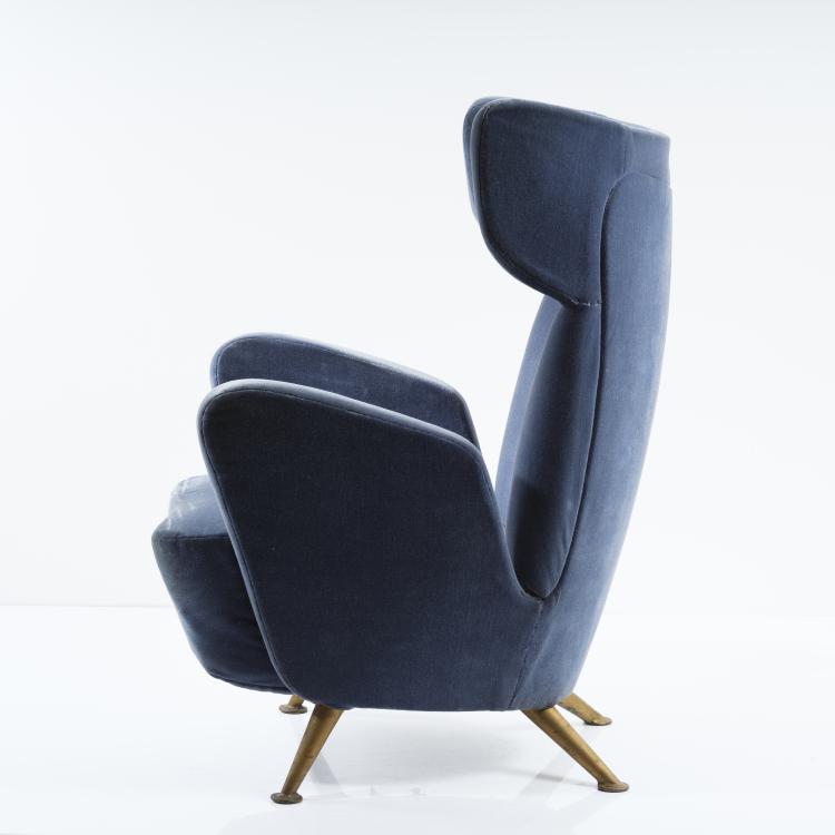 Bild 2 zu Objekt, 'ETR 300 Settebello' armchair, c. 1952, Gio Ponti,Giulio Minoletti, Breda, Pistoia, 154A 94